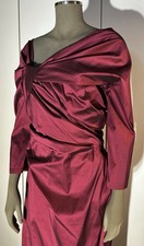 Talbot Runhof Abendkleid Maxikleid Bordeaux W...