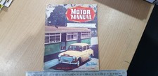 MOTOR MANUAL MAGAZINE MAY 1955 HILLMAN MINX