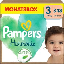 Pampers Harmonie Windeln Gr. 3 (6-10kg), MEGAPACK - 348 Stück