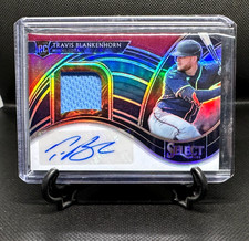 TRAVIS BLANKENHORN 2021 Panin Select RPA Rookie Patch Auto Red Prizm RC /99