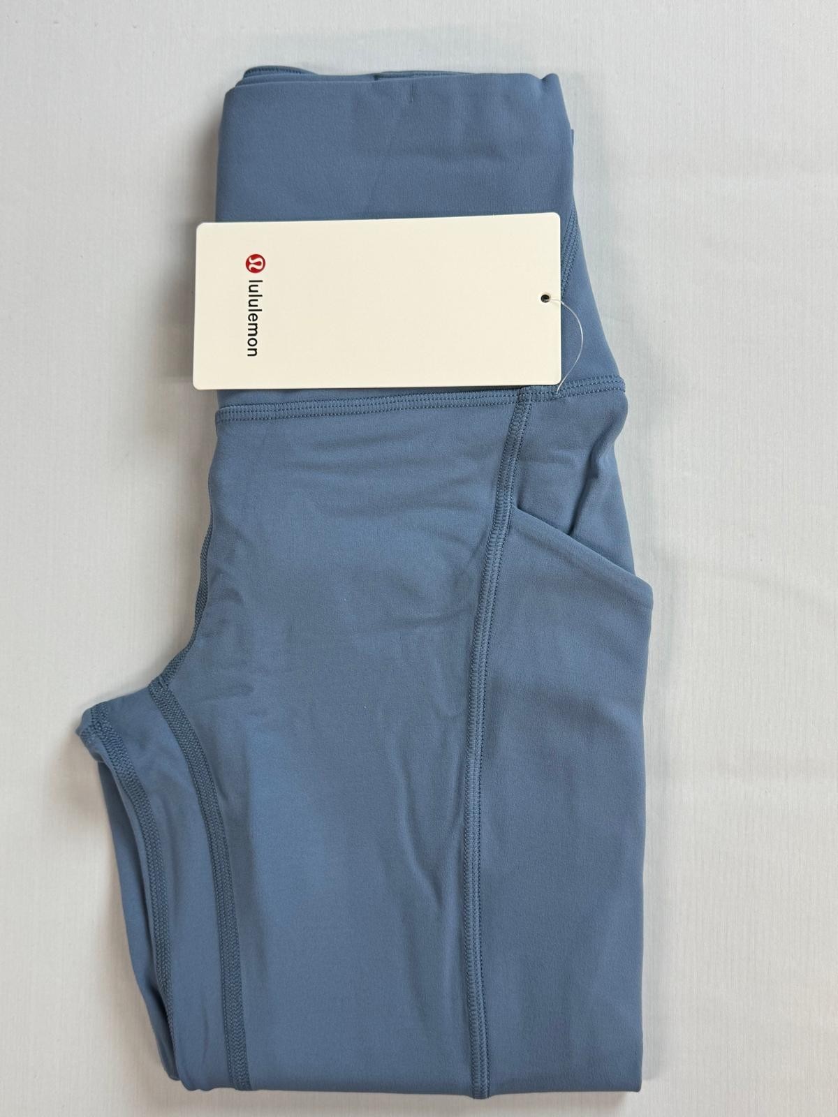 lululemon Align High-Rise Pant with Pockets 25"Washed Denim Choose Your Size NWT