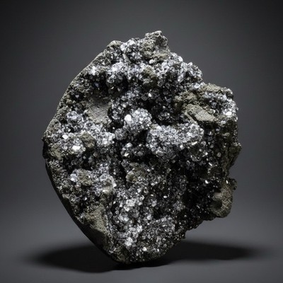 High-Black Apophyllite Zeolite   Deccan Traps Basalt Pocket | Maharashtra, India