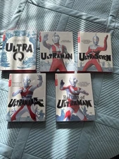 Ultraman: Series 1+2+3+5 Steelbook Lot (Blu-ray+Booklet) Great Gift!