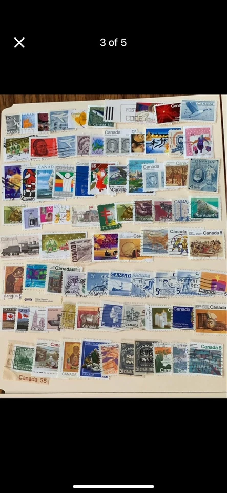 Canada Large Stamp Collection Used - Image 3 of 4