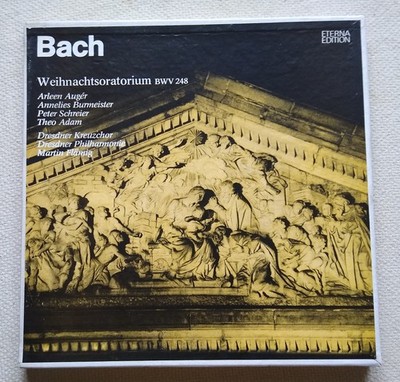 Bach Weihnachtsoratorium BWV 248 Arleen Auger Eterna 3-LP Box Set 826 690-692