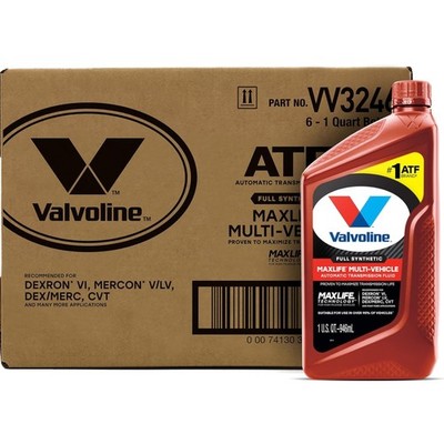 Multi-Vehicle Synthetic ATF 1 QT Case of 6 Automatic Transmission Fluid