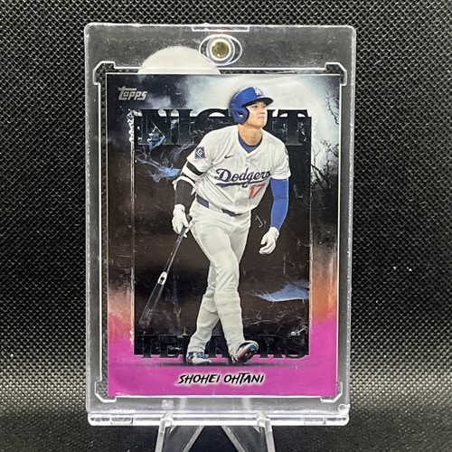 2025 Topps Update Series - Night Terrors Shohei Ohtani #NT-2 Pink Foil