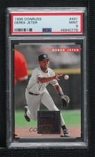 1996 Donruss Derek Jeter #491 PSA 9 MINT HOF