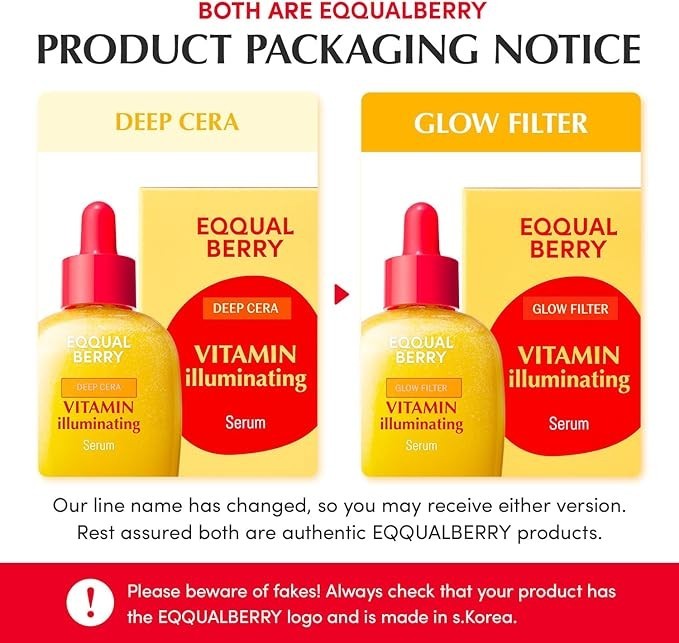 EQQUALBERRY Vitamin C Bakuchiol Serum 30ml &ndash; Brightening & Smoothing