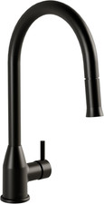 Matte Black Pull Down Kitchen Sink Faucet - UE-313-MB