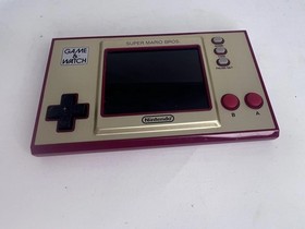 Nintendo Game & Watch Super Mario Bros Video Game WORKS