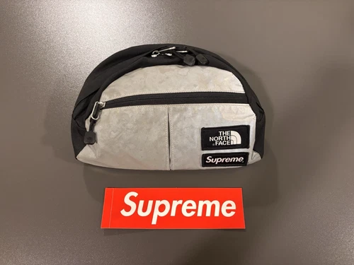 Sac Supreme SS13 x The North Face Roo 2 tailles (noir) 3M boîte réfléchissante logo TNF