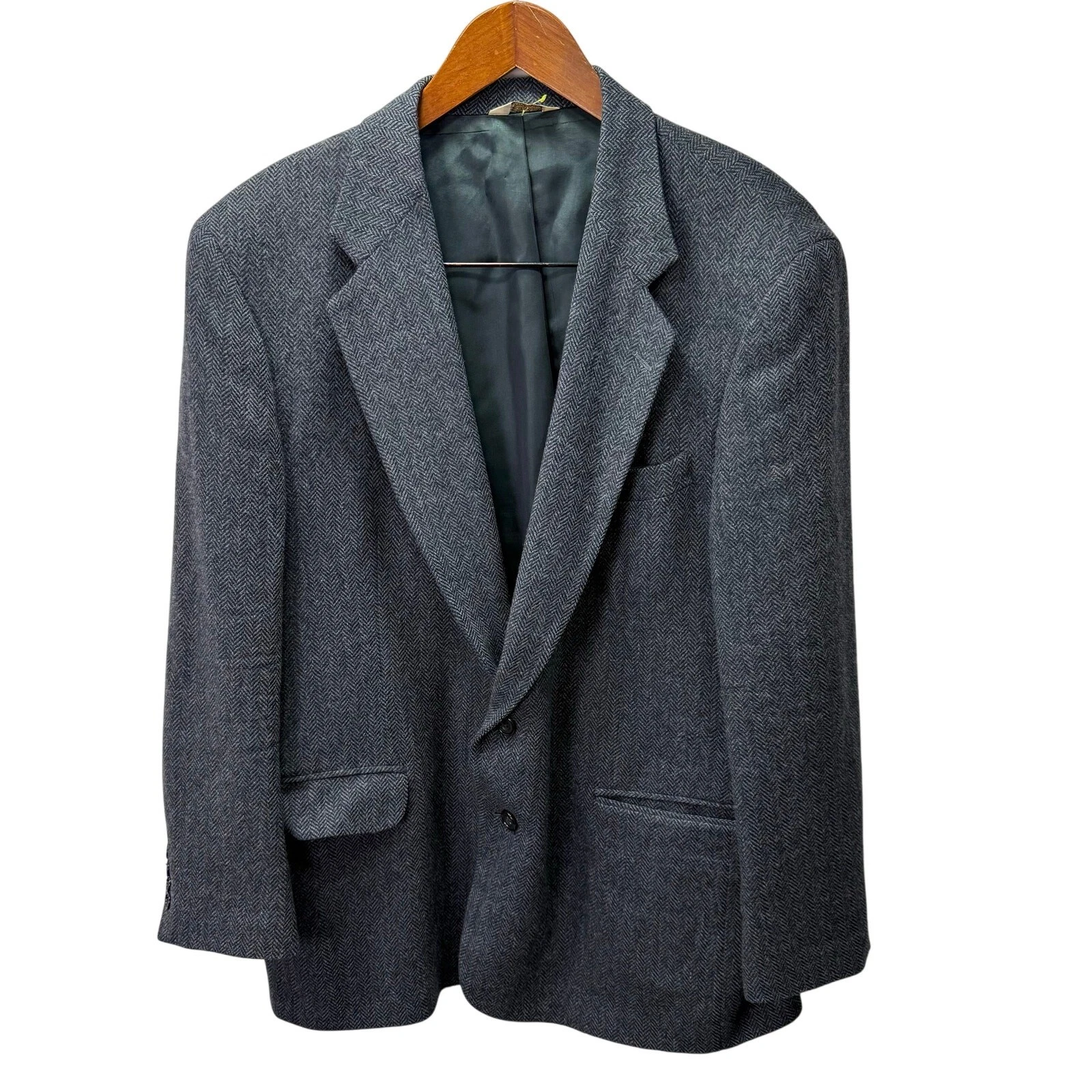 Christoher Hayes Men’s Blazer Sports Coat sz 46R Pure Wool Flannel #H41-K