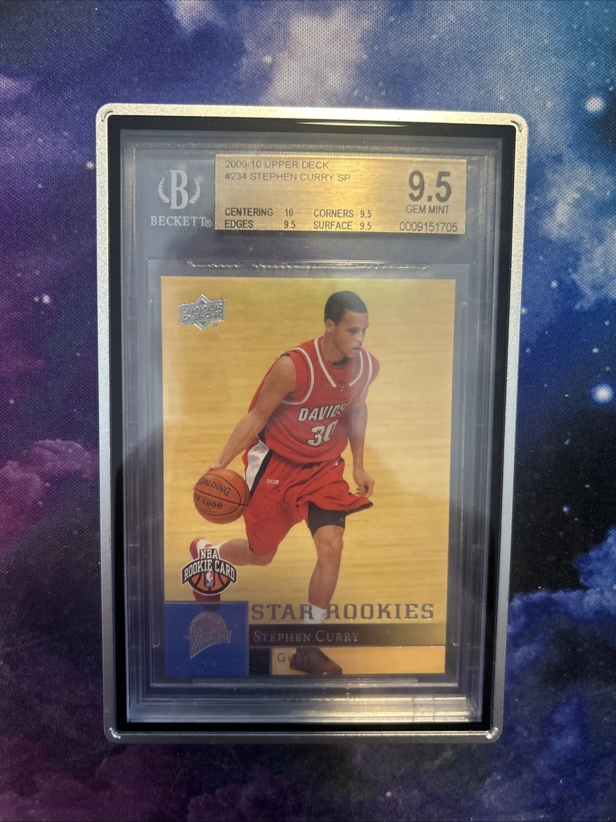 Stephen Curry Basketball Grade 10 Rookie Sports Trading Cards