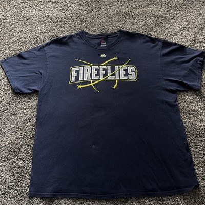 Tim Tebow Fireflies majestic XXL T shirt MILB 