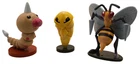 Weedle Kakuna Beedrill Pokémon Vintage TOMY Figure Authentic C.G.T.S.J. G24