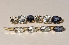 Sapphire Blue Rhinestone Jewel Tone Hair Pin Set -gift, special occasion, bridal