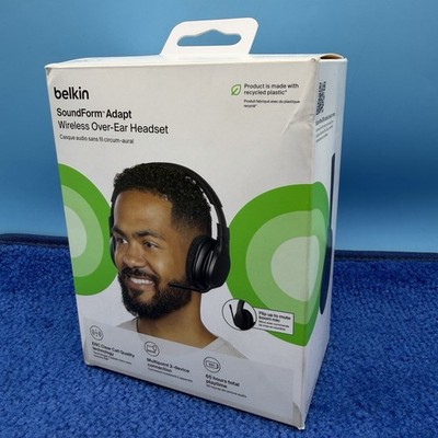Belkin SoundForm Adapt Wireless Over-Ear Headset Model AUD005
