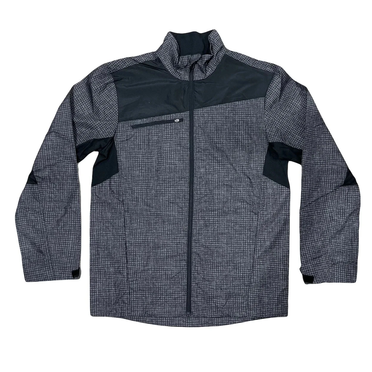 Mens Quality Breathable Windbreaker Light Weight Vented Packable Size Small-3XL