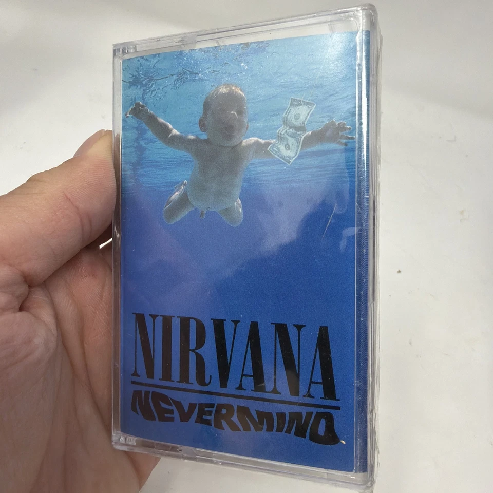 NIRVANA Nevermind Limited Silver SEALED Cassette - Image 2 of 4