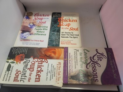 Lot Of 4 Chicken Soup For The Soul Books Have A Few Things Wrong areReadable Etc
