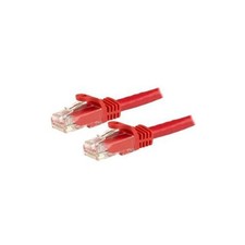 StarTech 10m Cat6 Patch Cable with Snagless RJ45 Connectors Red 10 m Patch Cord