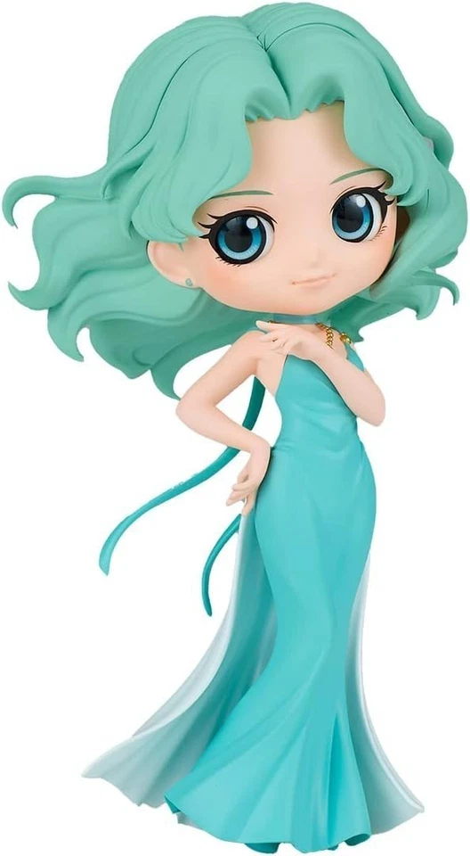 Sailor Moon Figure Neptune Ver B Figure Statue 14cm Qposket Eternal BANPRESTO - Photo 1/4