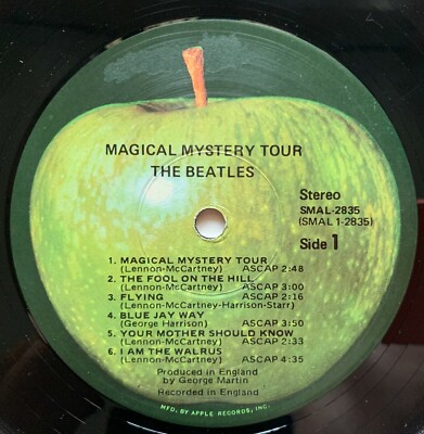 THE BEATLES – Magical Mystery Tour Original 1971 Apple Records