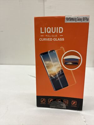 Liquid Full Glue Curved Glass For Samsung Galaxy S8 Plus