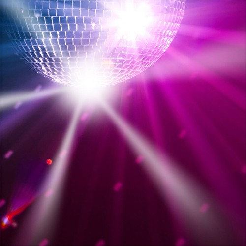 20" Half Mirror Ball with Built In Motor - Picture 3 of 4