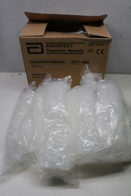 4000x Pack Case Abbott Architect Reaction Vessels Tubes 7C15-03