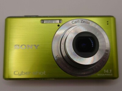 Sony Cyber-shot DSC-W530 14.1MP Digital Camera Green
