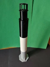 N scale Oak Island Lighthouse with lighting LED Outer Banks NC blinking LED