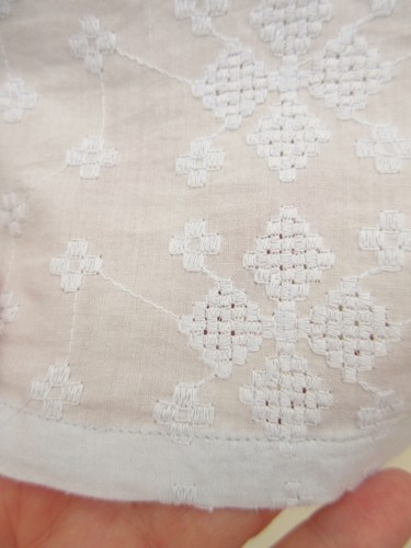 John Lewis - Womens Shift Top / Blouse size 12 - Pale Blue Cotton Short Sleeved - 第 4/8 張圖片