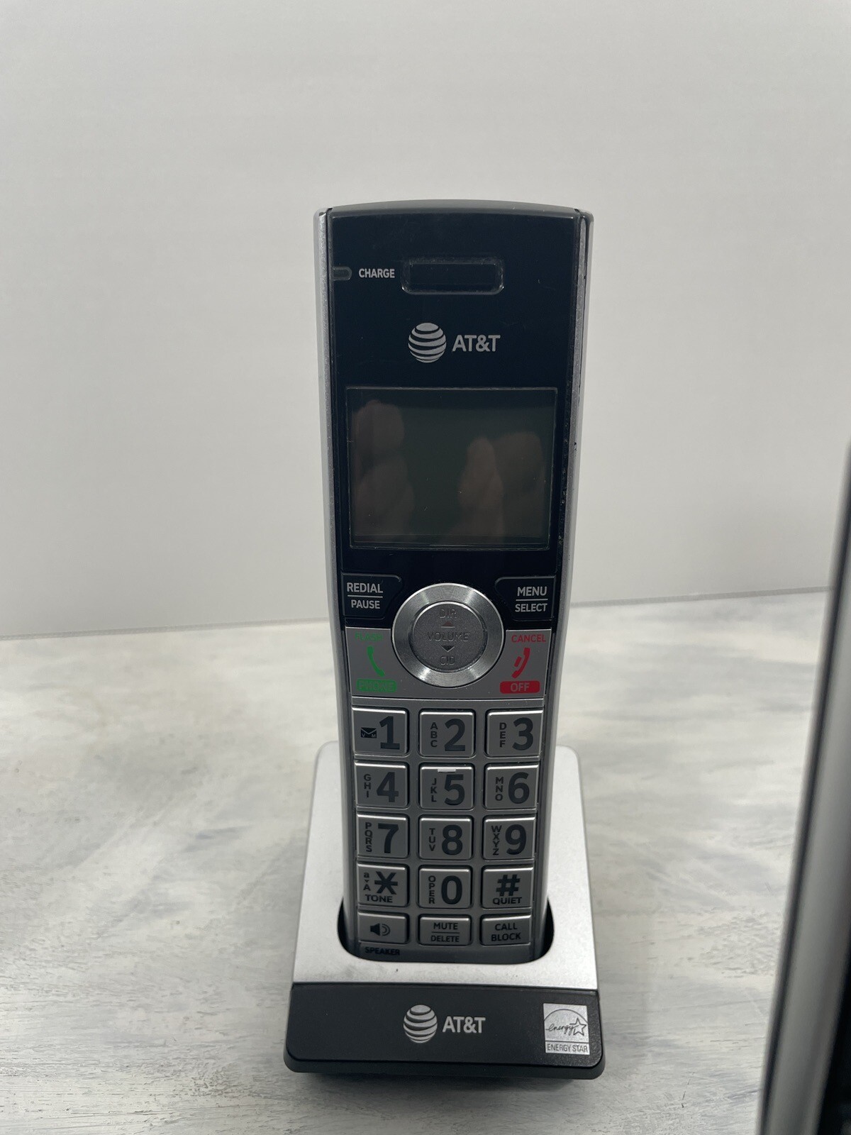 AT&T CL82407 4Handset Cordless Phone Answering Machine Call Blocking