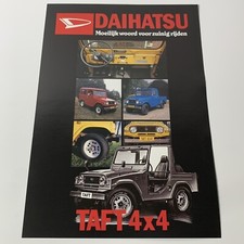 DAIHATSU TAFT 4x4 / brochure sheet 2p NL