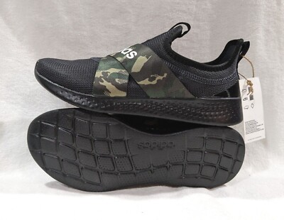 adidas Puremotion Adapt Black Camo Women's Slip On Sneakers-Size