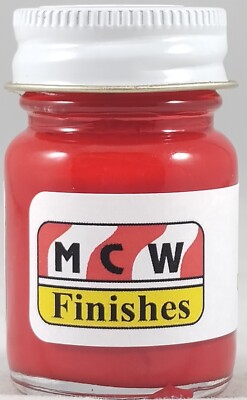MCW Finishes 2172E Viper Red Enamel Model Paint for Auto
