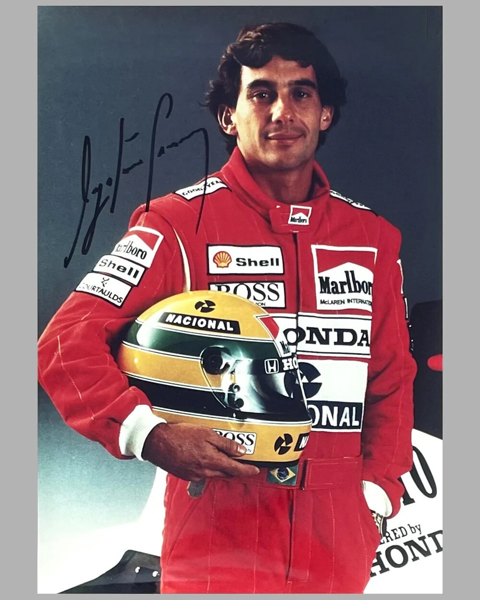 AYRTON SENNA 8x10 PHOTO photograph PICTURE FORMULA 1 Brazilian | eBay