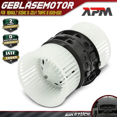 Gebläsemotor Innenraumgebläse für Renault Scénic III JZ0/1 Trafic III 2009-2021
