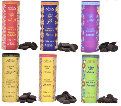 Nabeel Smart Bakhoor Incense Collection 35g  6 PACK