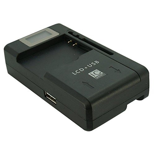 Mobile Universal Battery Charger LCD Indicator Screen For Cell Phones 1 USB-Port - Picture 2 of 4