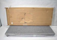 ULI 40" Adjustable Dog Ramp Anti Slip Paw Traction Mat Solid Wood Brown