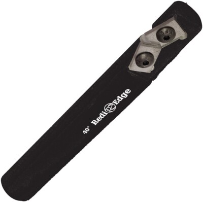 Redi Edge Standard Sharpener 4'' 40 Degree Inclusive Angle Black Aluminum Handle