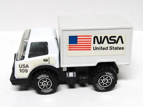 Tonka NASA Box Truck USA - Vintage Transport Vehicle