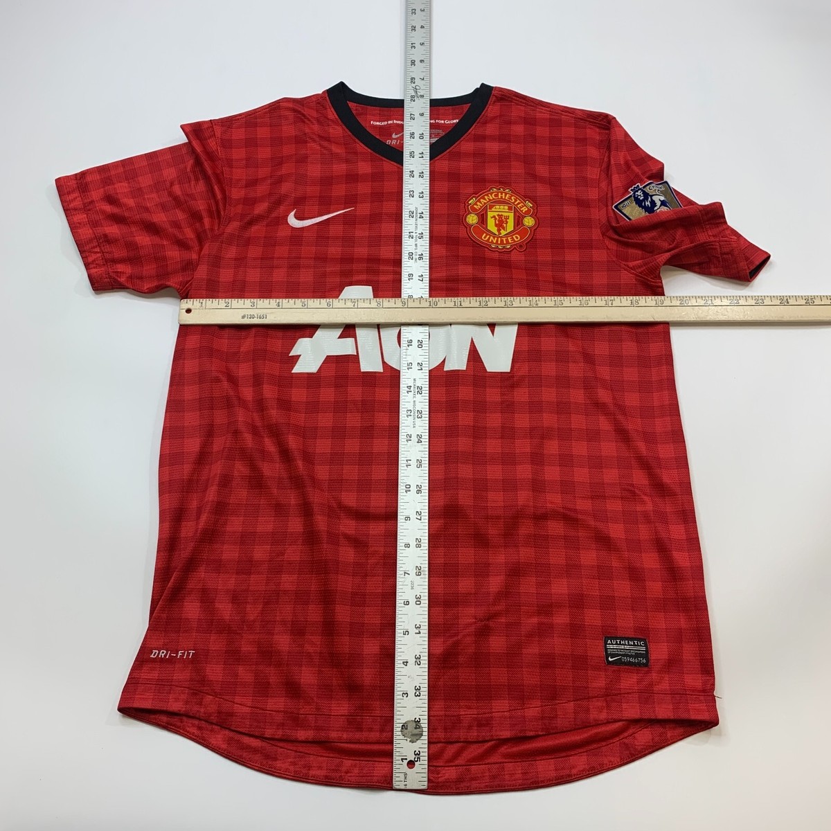 Nike Manchester United Home Jersey Men M Medium Red Soccer