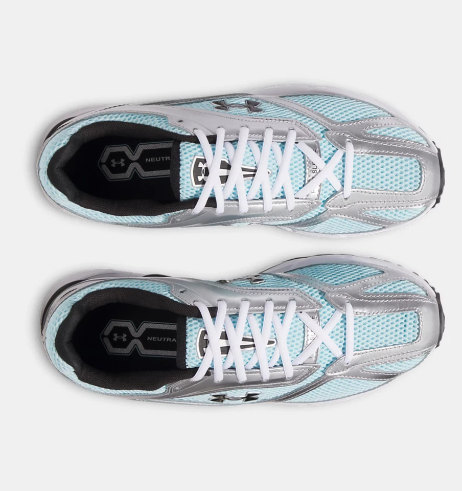 Scarpe Da Corsa Unisex UA Apparition In Stream / Argento Metallico - Immagine 4 di 4