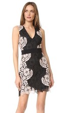 Alice + Olivia Patrice Aline Lace Dress Size 10 NWOT