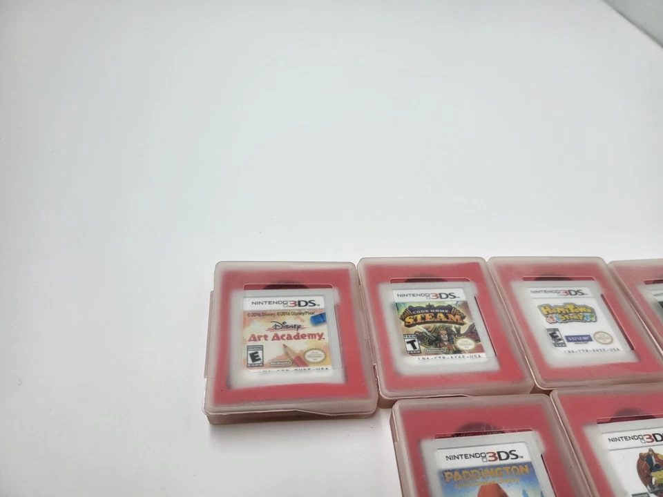 LOTE de 6 jogos para Nintendo 3DS Harvest Moon/Steam/NBA/Art Academy/Firefighter #N35 - Imagem 3 de 4