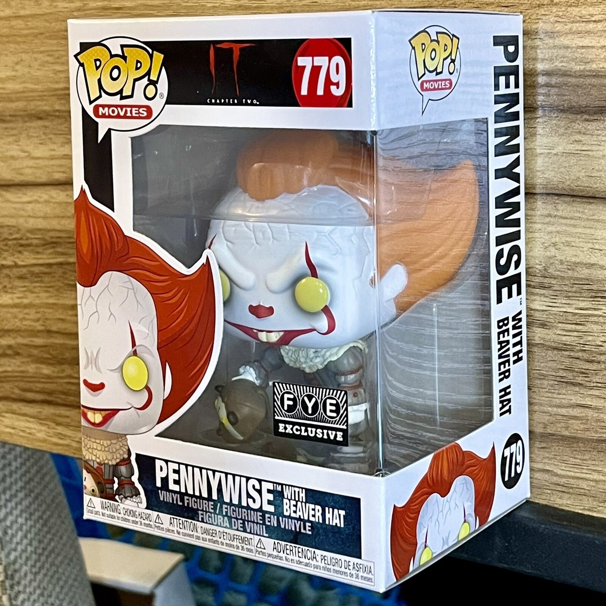 IT Chapter Two Pennywise With Beaver Hat Funko Pop #779 FYE